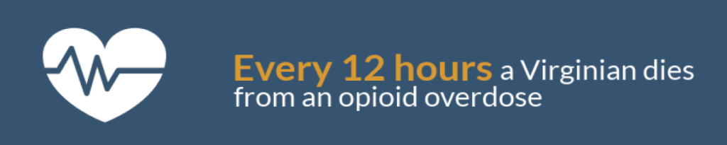 Every 12 hours a Virginian dies from an opioid overdose